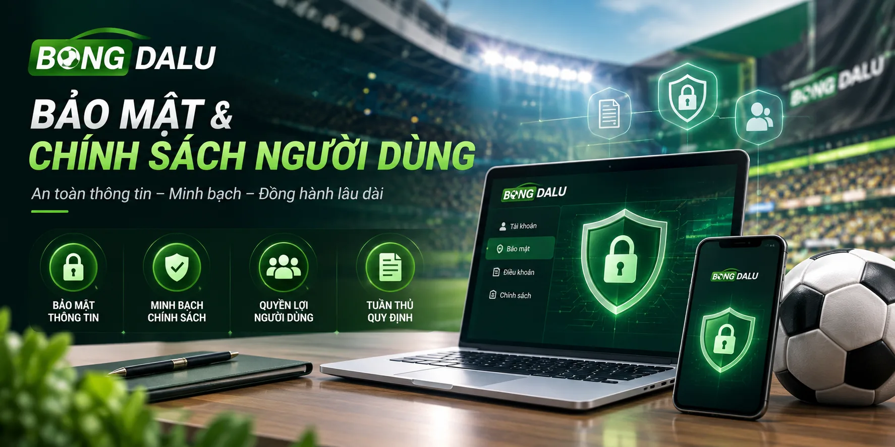 Chính sách dành cho thành viên Bongdalu